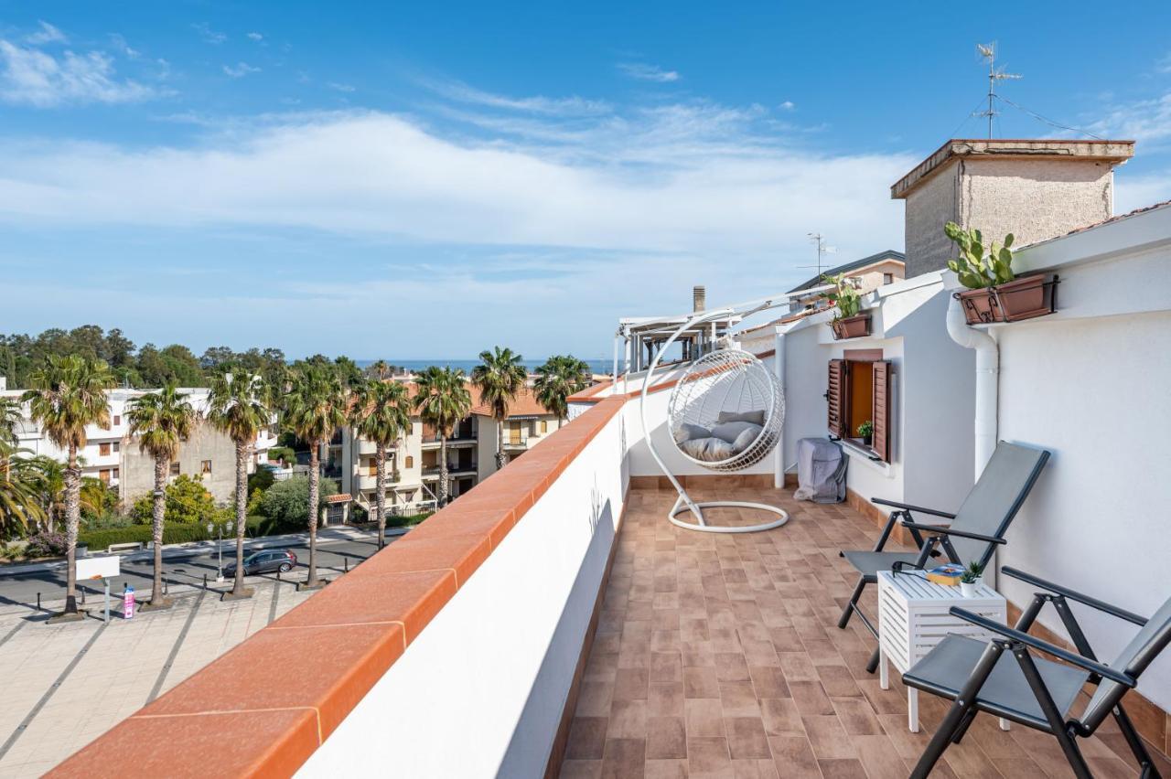 Apartament Naxos Charming Penthouse With Swimming Pool X6 Giardini-Naxos Zewnętrze zdjęcie